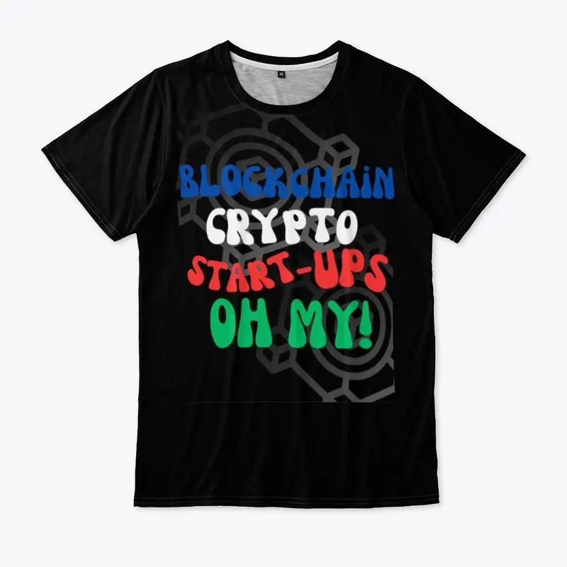 Blockchains United T-Shirt- Black Logo